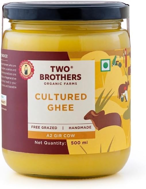 Two Brothers Organic Farms — Desi Gir Cow Cultured Ghee